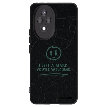 Picasee silikónový čierny obal pre Honor 200 Pro 5G - LEFT A MARK