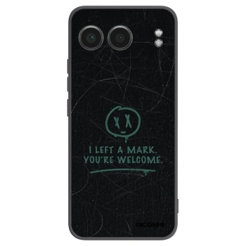 Picasee silikónový čierny obal pre OnePlus Nord 4 - LEFT A MARK