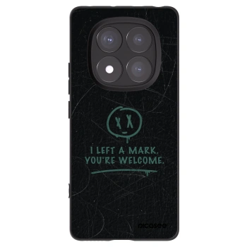 Picasee silikónový čierny obal pre Xiaomi Redmi Note 14 Pro 5G - LEFT A MARK