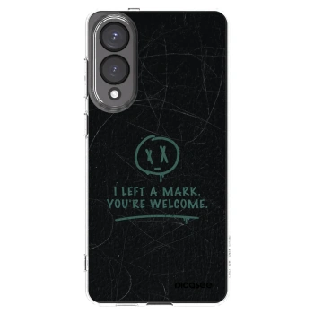 Picasee silikónový prehľadný obal pre Samsung Galaxy S25 Edge 5G - LEFT A MARK