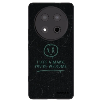 Picasee silikónový čierny obal pre Honor Magic7 Lite 5G - LEFT A MARK