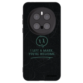 Picasee silikónový čierny obal pre Honor Magic7 Pro 5G - LEFT A MARK