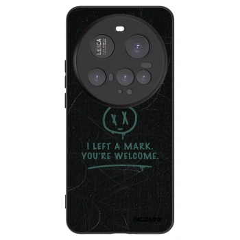Picasee silikónový čierny obal pre Xiaomi 15 Ultra - LEFT A MARK