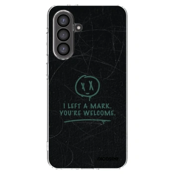 Picasee silikónový prehľadný obal pre Samsung Galaxy A56 5G A566B - LEFT A MARK