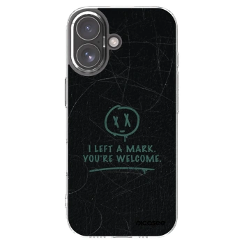 Picasee silikónový prehľadný obal pre Apple iPhone 17 - LEFT A MARK