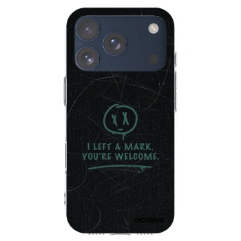 Picasee silikónový prehľadný obal pre Apple iPhone 17 Pro - LEFT A MARK