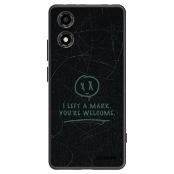 Picasee silikónový čierny obal pre Motorola Moto E14 - LEFT A MARK