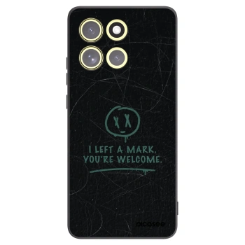 Picasee silikónový čierny obal pre Motorola Moto G86 5G - LEFT A MARK