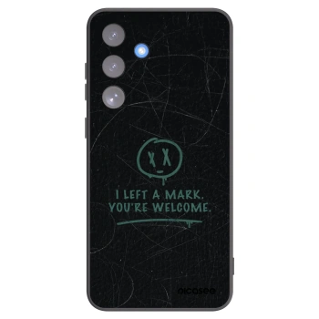 Picasee silikónový čierny obal pre Samsung Galaxy S25 FE 5G - LEFT A MARK