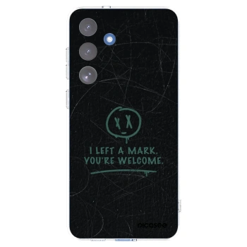 Picasee silikónový prehľadný obal pre Samsung Galaxy S25 FE 5G - LEFT A MARK