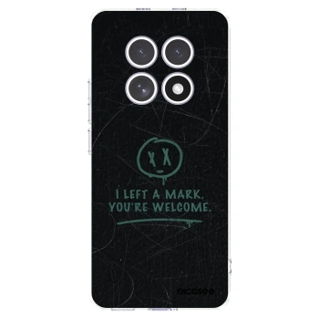 Picasee silikónový prehľadný obal pre Xiaomi Redmi Note 15 - LEFT A MARK