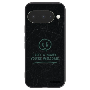 Picasee silikónový čierny obal pre Google Pixel 10 - LEFT A MARK