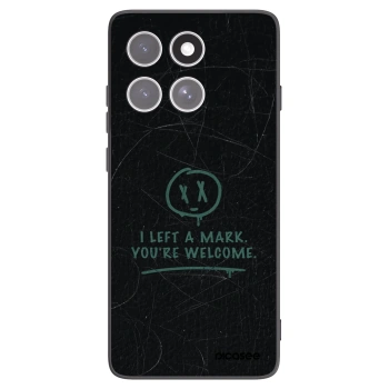 Picasee silikónový čierny obal pre Motorola Edge 60 Fusion - LEFT A MARK