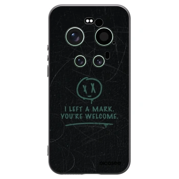 Picasee silikónový čierny obal pre Xiaomi 17 Ultra - LEFT A MARK