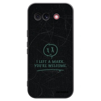 Picasee silikónový čierny obal pre Google Pixel 10a - LEFT A MARK
