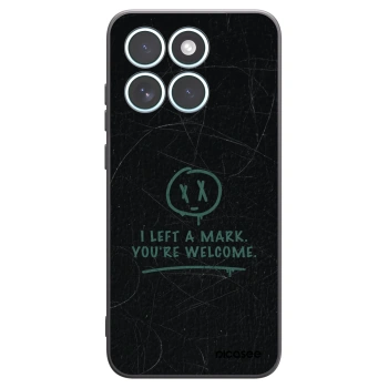 Picasee silikónový čierny obal pre Motorola Edge 70 Fusion - LEFT A MARK