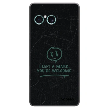 Picasee silikónový čierny obal pre Sony Xperia 10 VII - LEFT A MARK