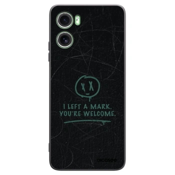 Picasee silikónový čierny obal pre Motorola Moto G06 - LEFT A MARK