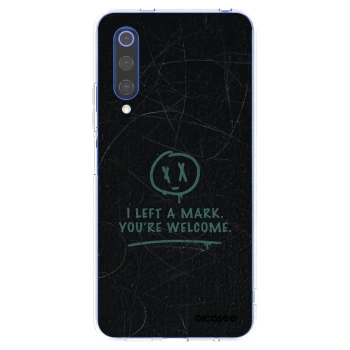 Picasee silikónový prehľadný obal pre Xiaomi Mi 9 SE - LEFT A MARK