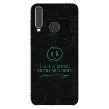 Picasee silikónový prehľadný obal pre Honor 20 Lite - LEFT A MARK