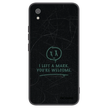 Picasee silikónový čierny obal pre Xiaomi Redmi 7A - LEFT A MARK