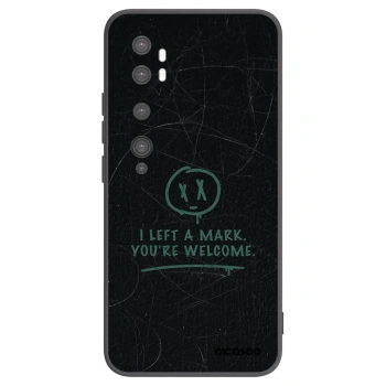 Picasee silikónový čierny obal pre Xiaomi Mi Note 10 (Pro) - LEFT A MARK