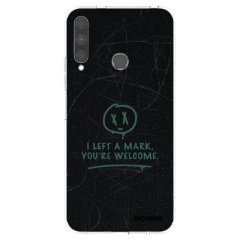 Picasee silikónový prehľadný obal pre Huawei P40 Lite E - LEFT A MARK