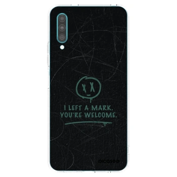 Picasee silikónový prehľadný obal pre Samsung Galaxy A30s A307F - LEFT A MARK