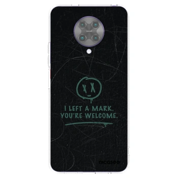 Picasee silikónový prehľadný obal pre Xiaomi Poco F2 Pro - LEFT A MARK