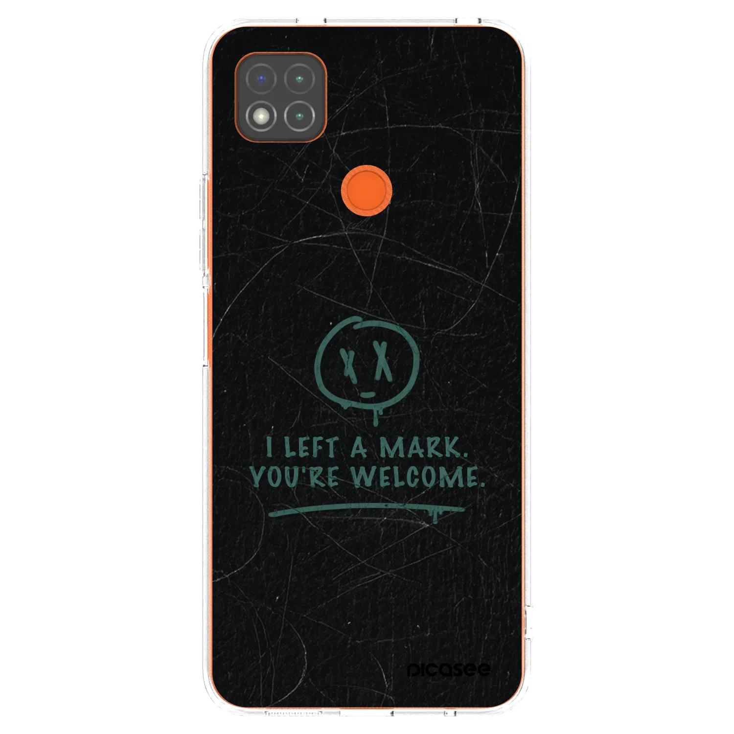 Picasee silikónový prehľadný obal pre Xiaomi Redmi 9C - LEFT A MARK
