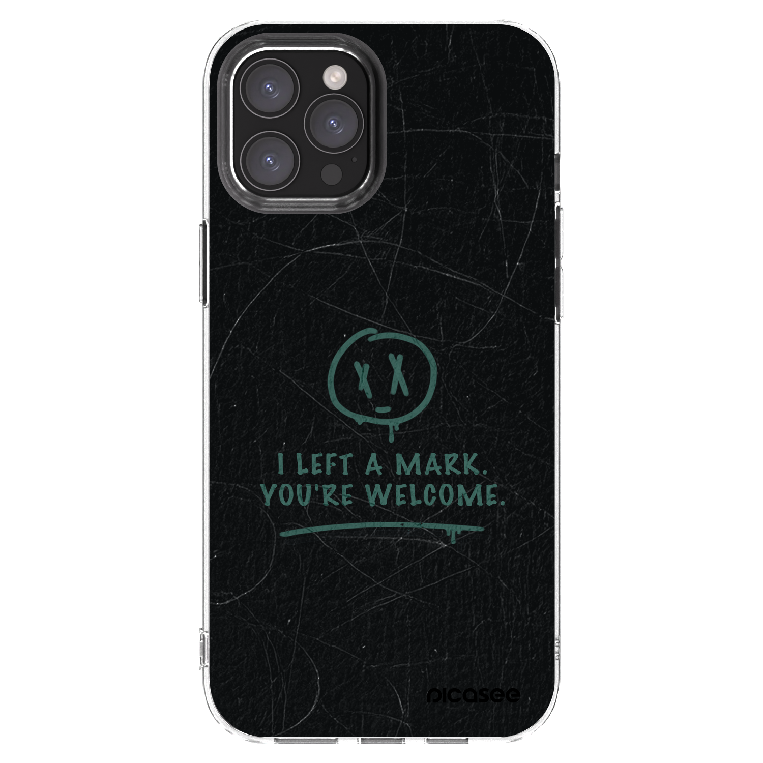 Silikónový prehľadný obal pre Apple iPhone 12 Pro Max - LEFT A MARK