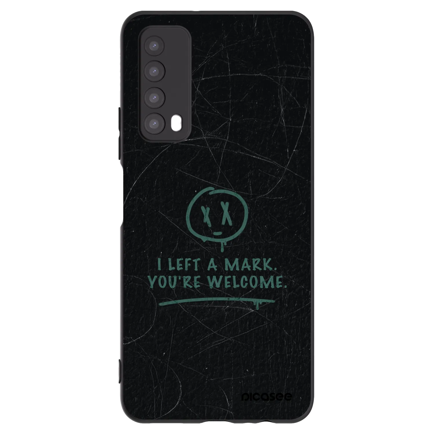 Silikónový čierny obal pre Huawei P Smart 2021 - LEFT A MARK