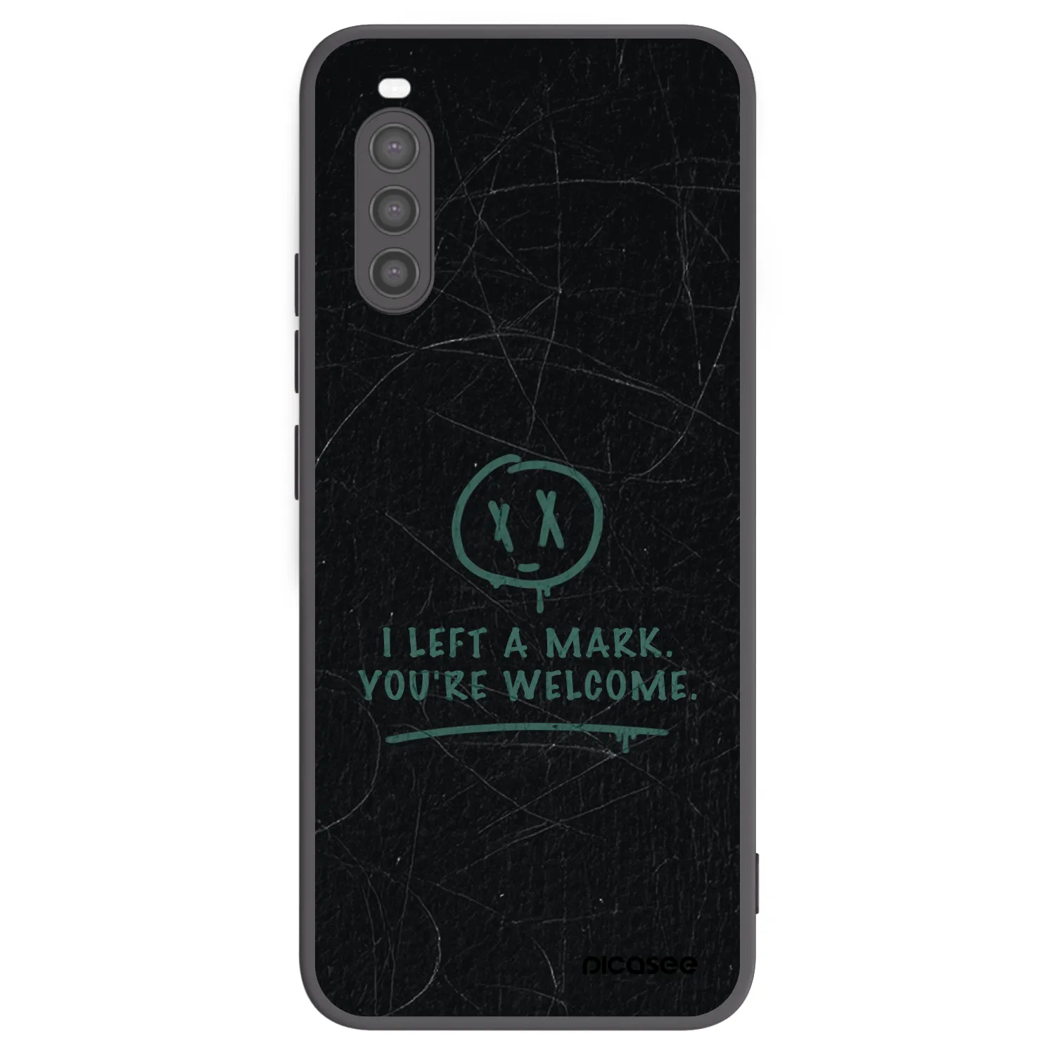 Silikónový čierny obal pre Sony Xperia 10 II - LEFT A MARK