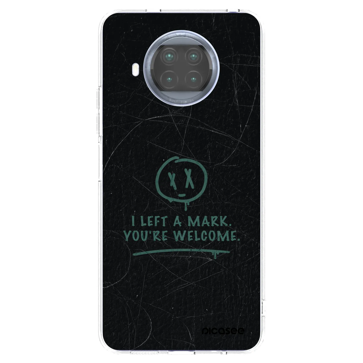 Picasee silikónový prehľadný obal pre Xiaomi Mi 10T Lite - LEFT A MARK