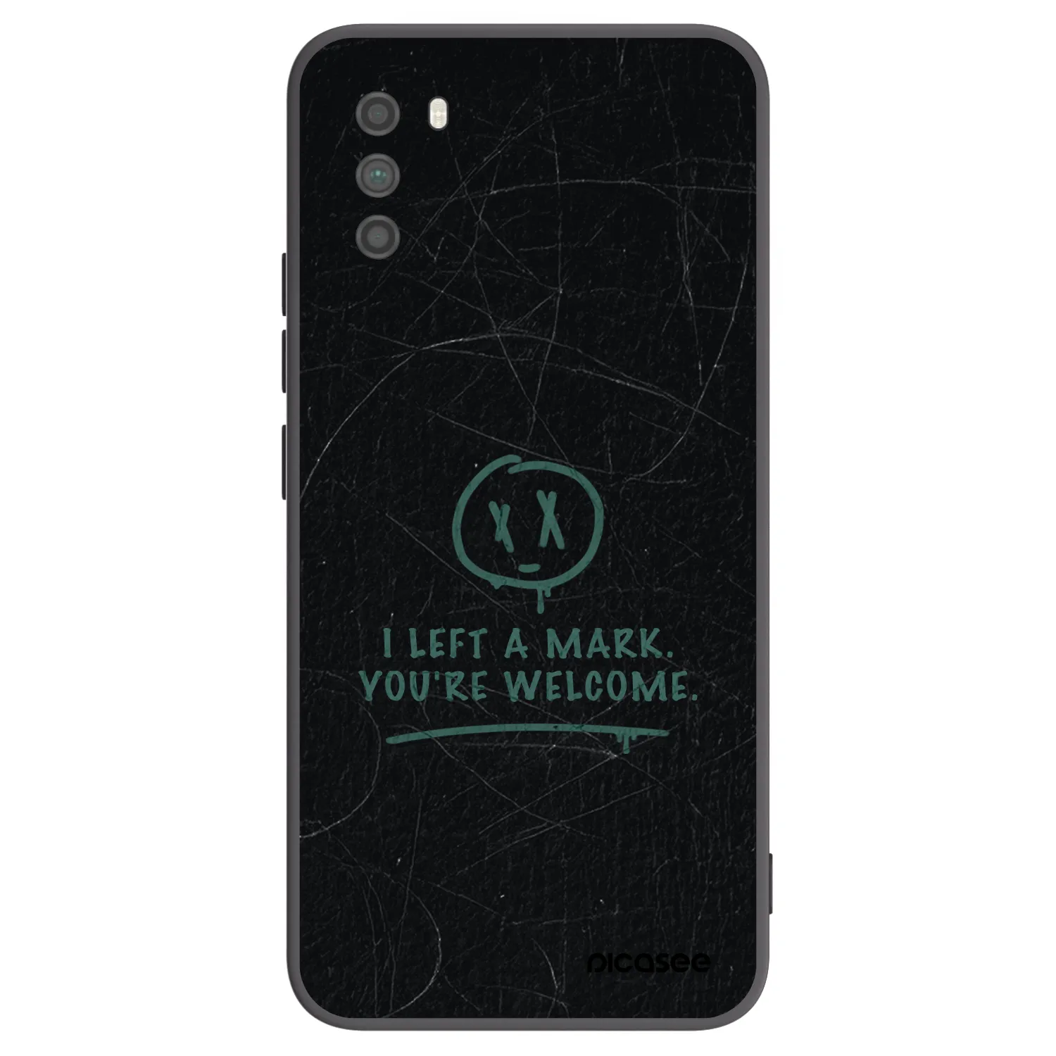 Picasee silikónový čierny obal pre Xiaomi Poco M3 - LEFT A MARK
