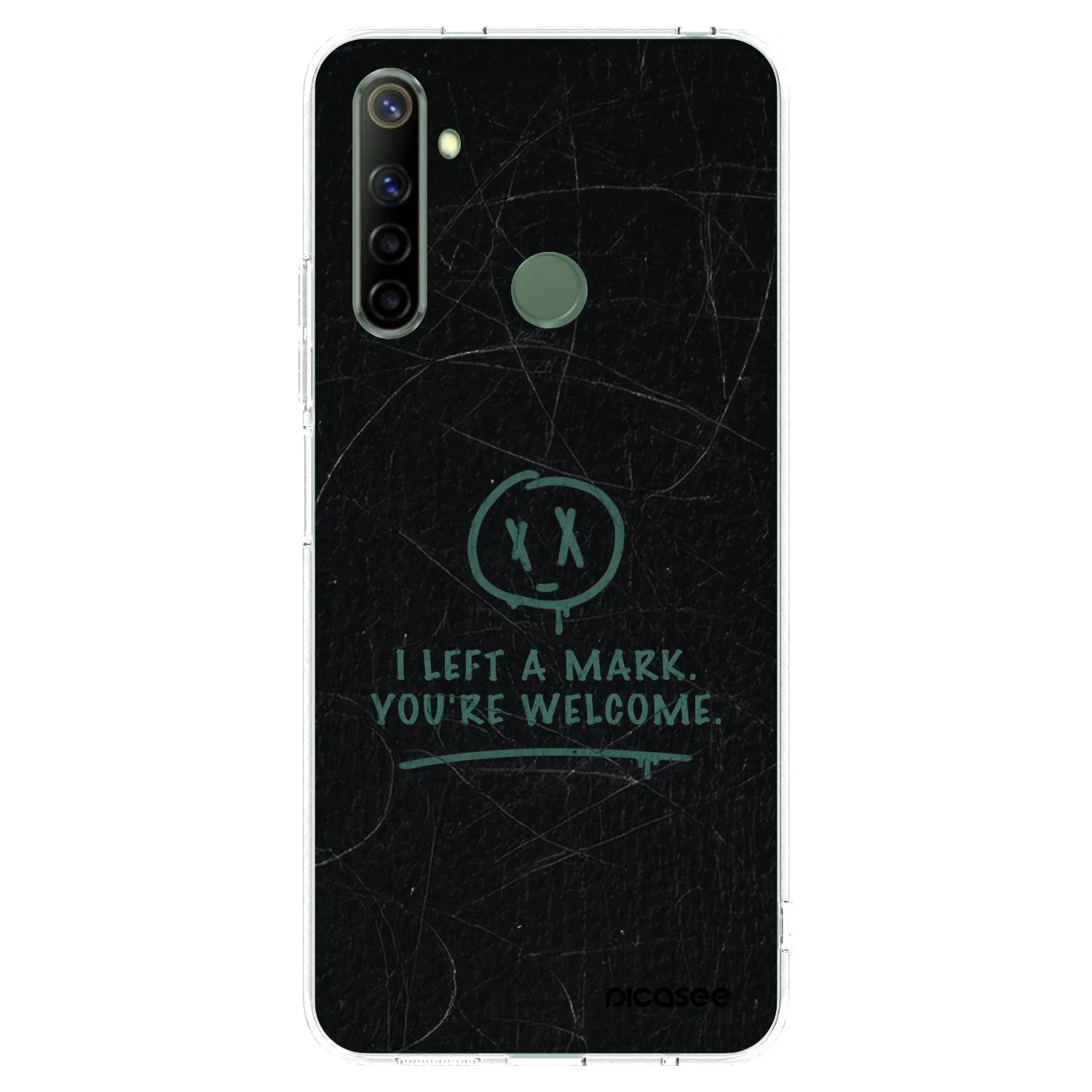 Picasee silikónový prehľadný obal pre Realme 6i - LEFT A MARK