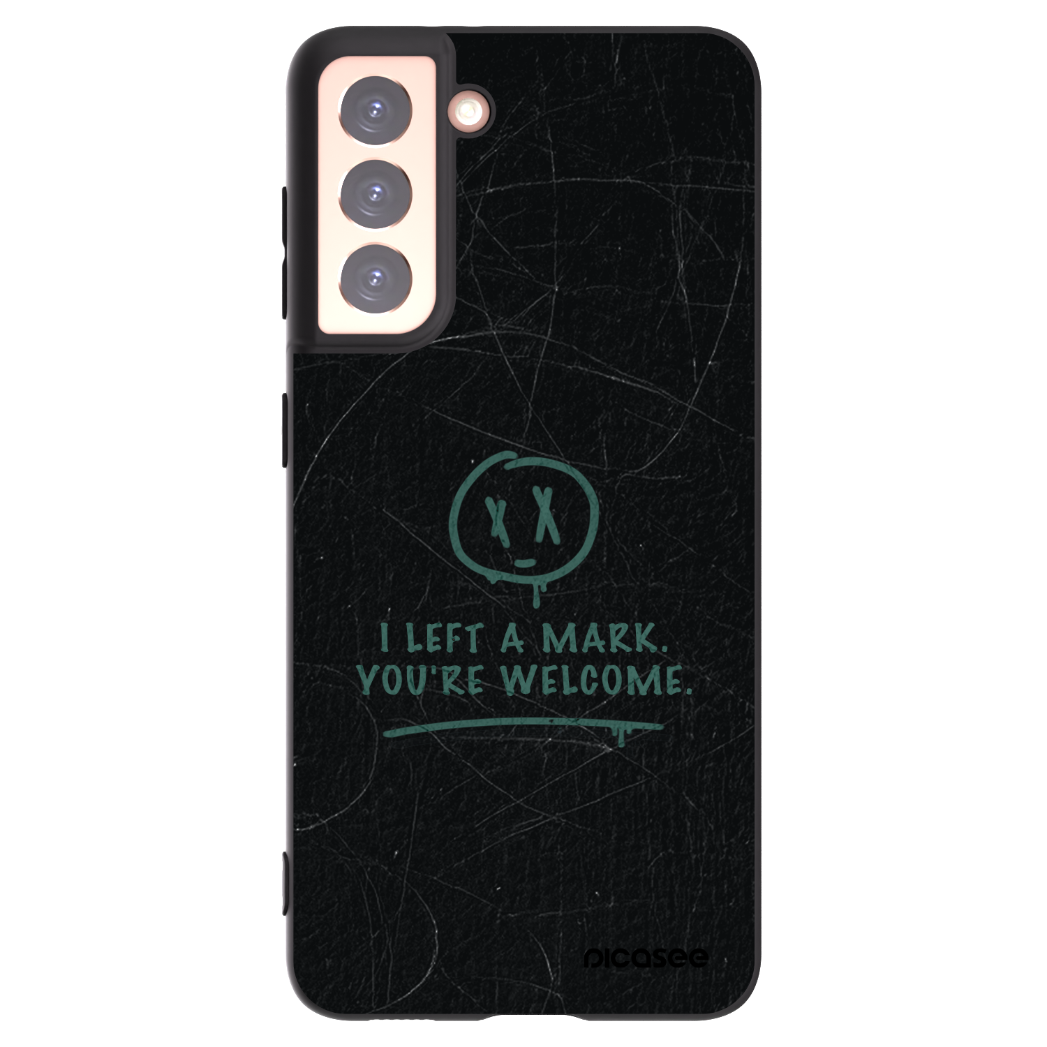 Silikónový čierny obal pre Samsung Galaxy S21 5G G991B - LEFT A MARK