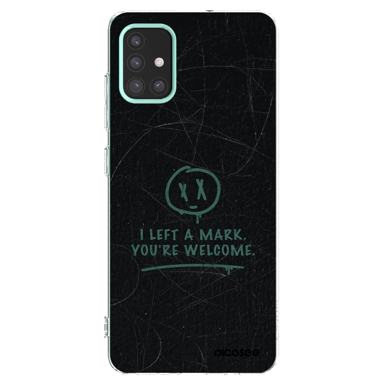 Picasee silikónový prehľadný obal pre Samsung Galaxy M31s - LEFT A MARK