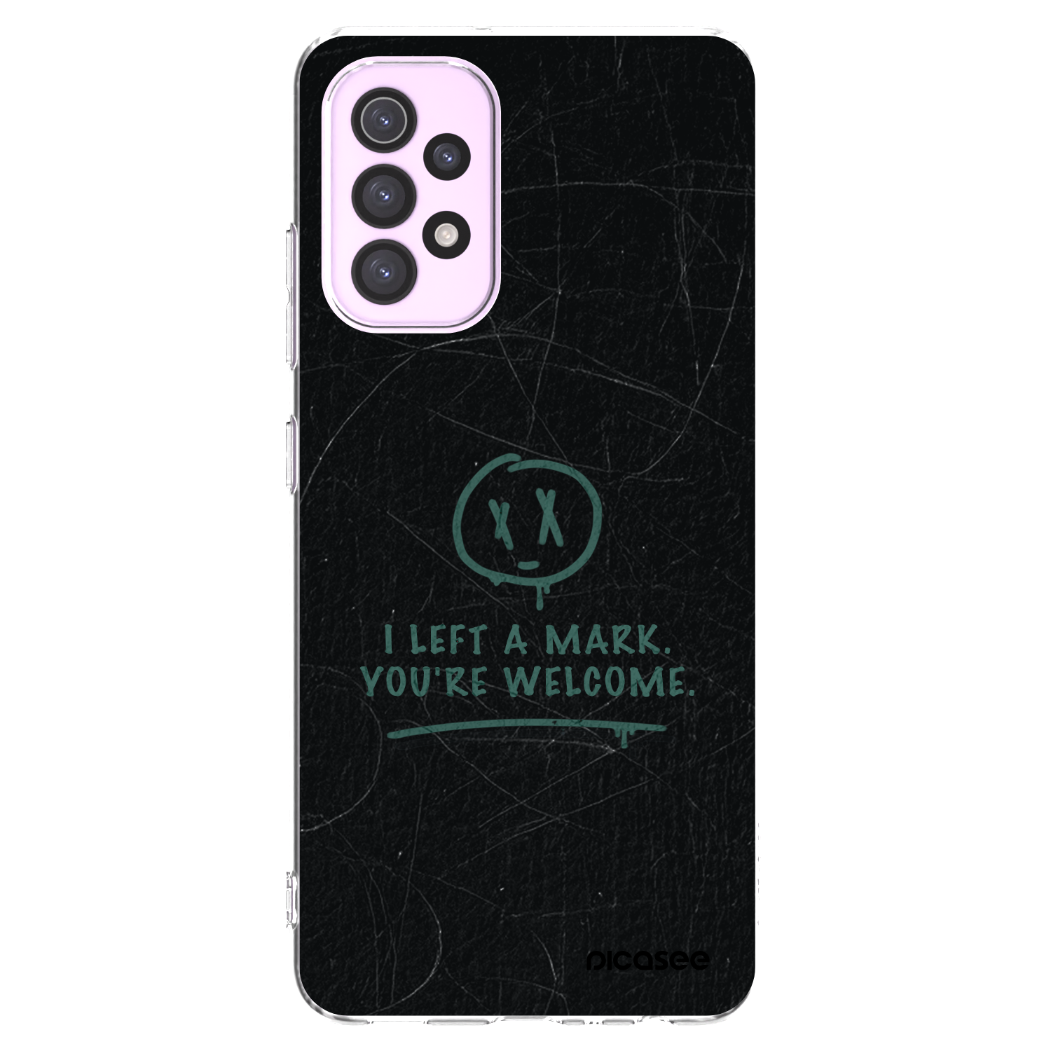 Picasee silikónový prehľadný obal pre Samsung Galaxy A32 5G A326B - LEFT A MARK