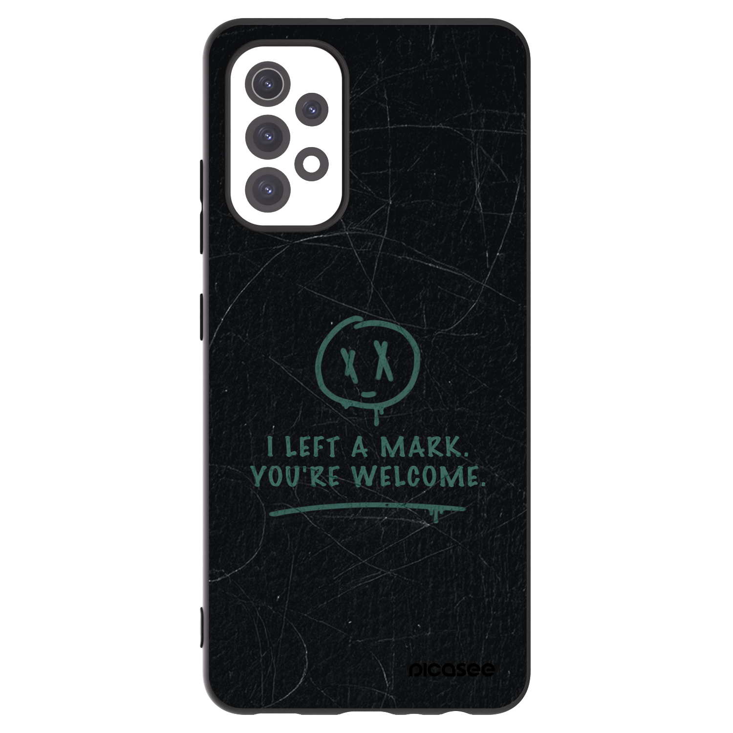 Picasee silikónový čierny obal pre Samsung Galaxy A32 5G A326B - LEFT A MARK