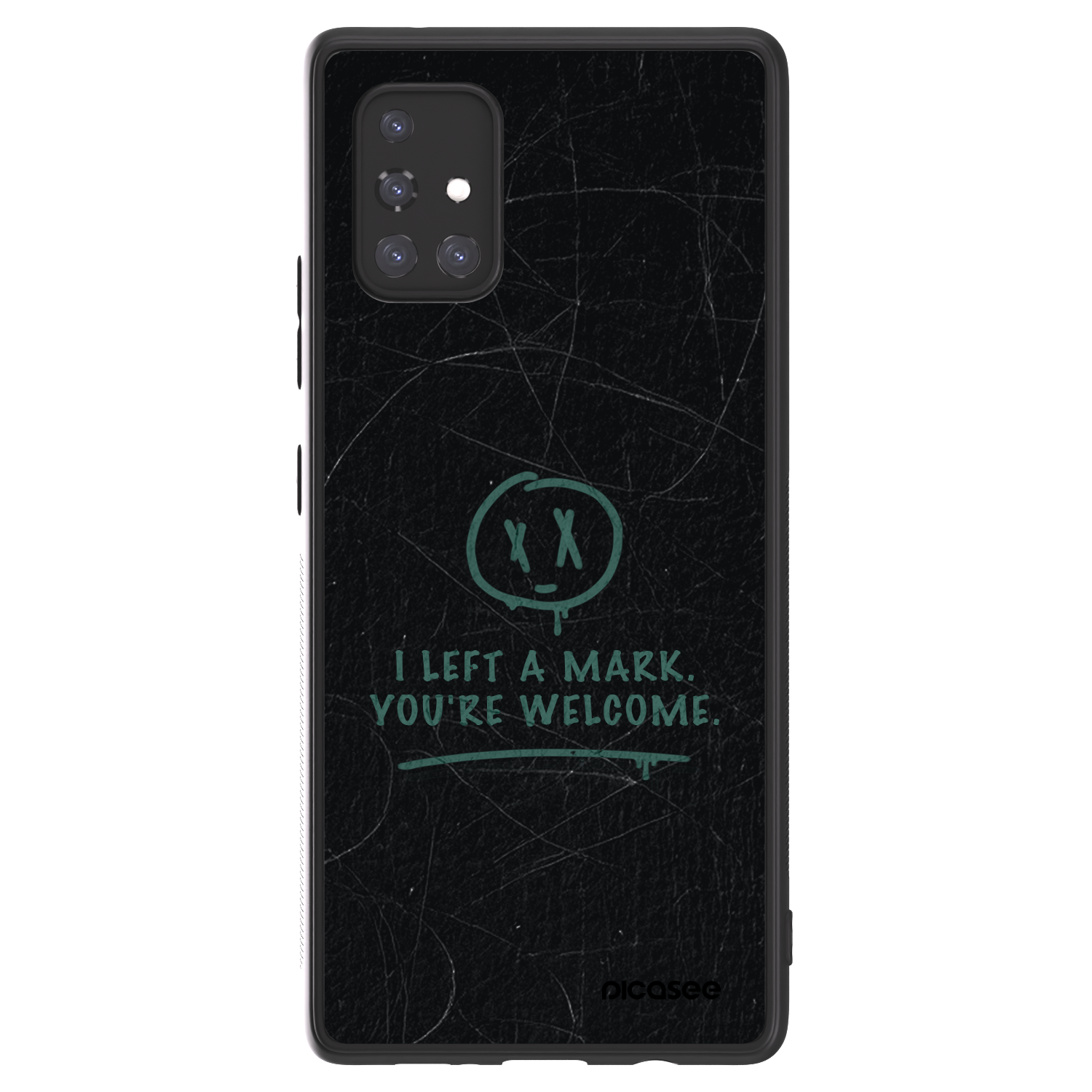 Picasee ULTIMATE CASE pro Samsung Galaxy A71 A715F - LEFT A MARK