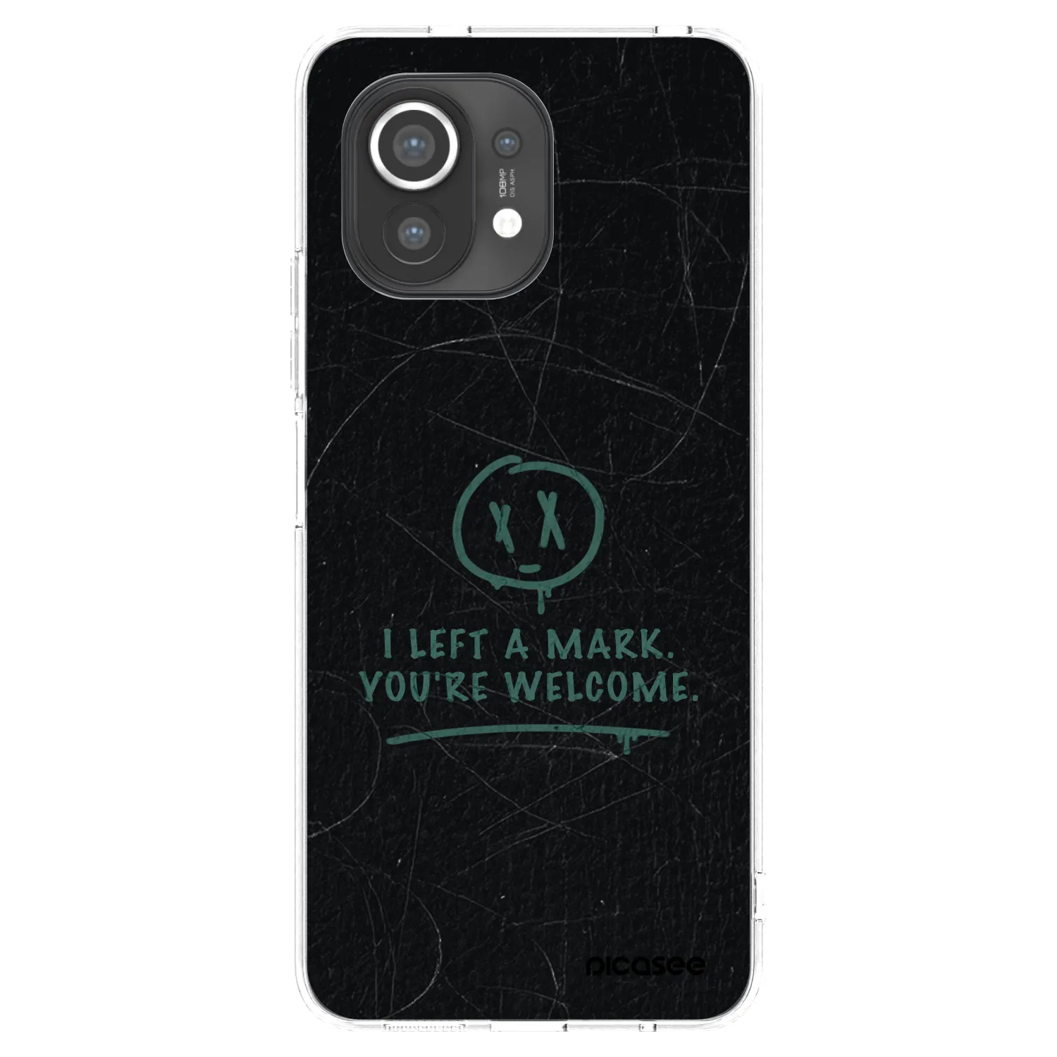 Picasee silikónový prehľadný obal pre Xiaomi Mi 11 - LEFT A MARK