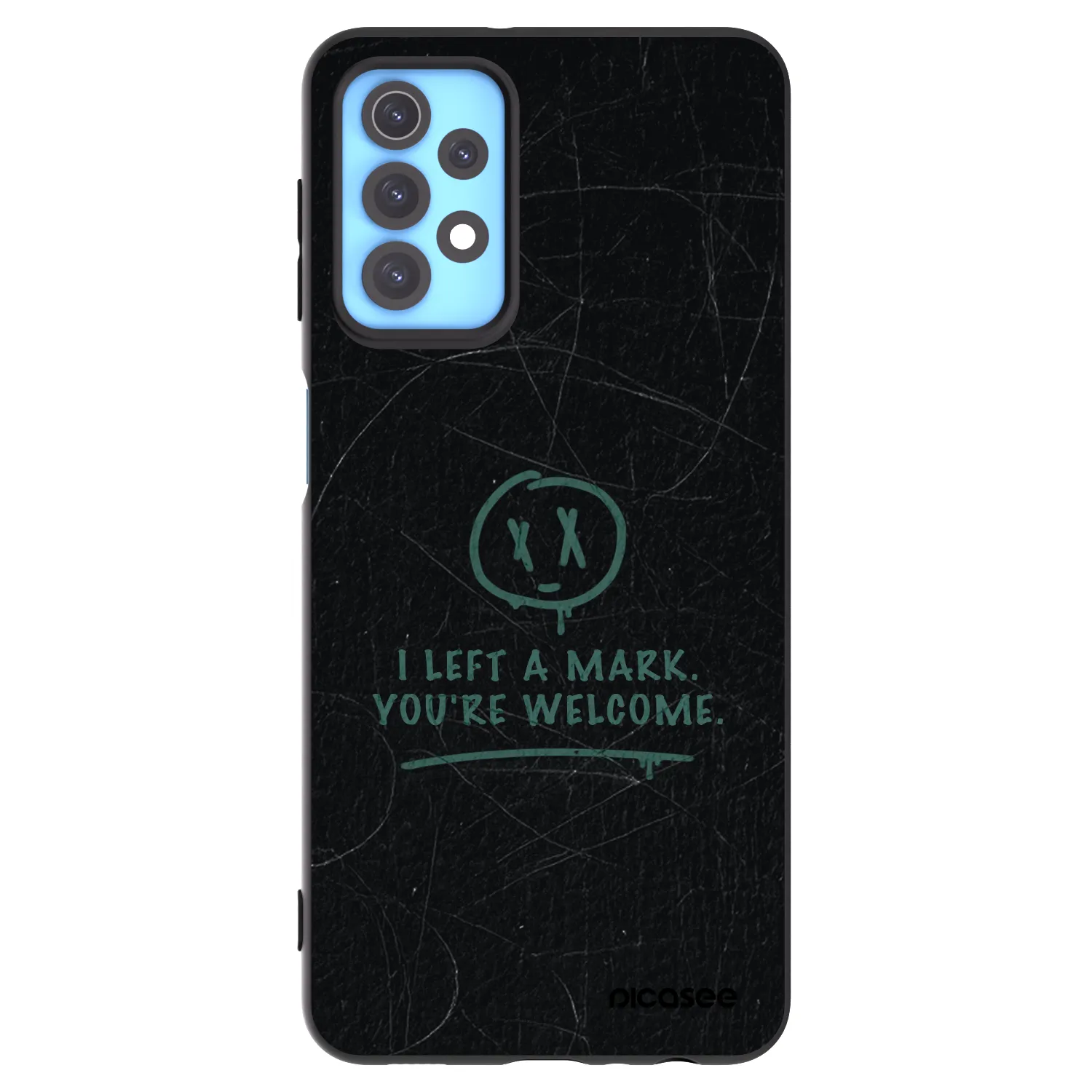Picasee silikónový čierny obal pre Samsung Galaxy A32 4G SM-A325F - LEFT A MARK