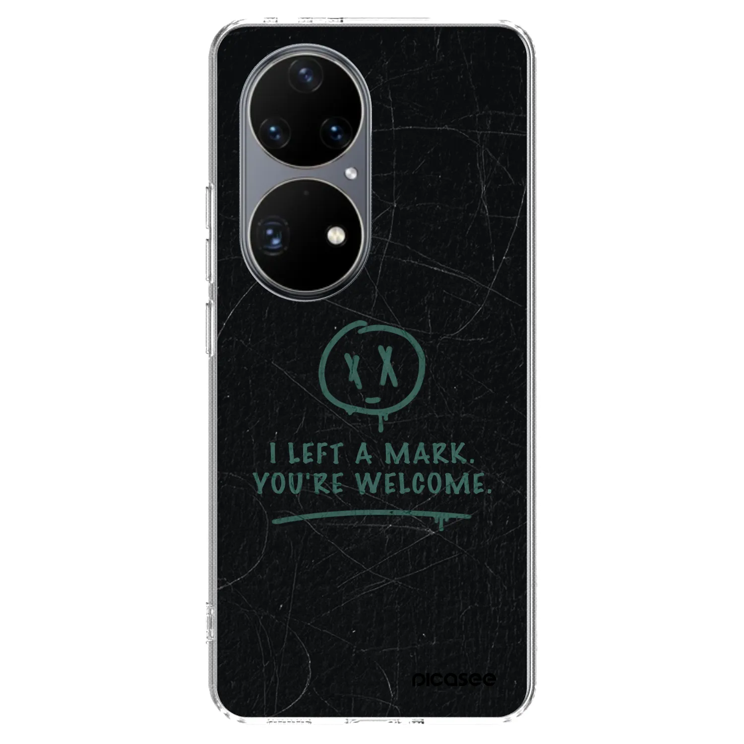 Picasee silikónový prehľadný obal pre Huawei P50 - LEFT A MARK