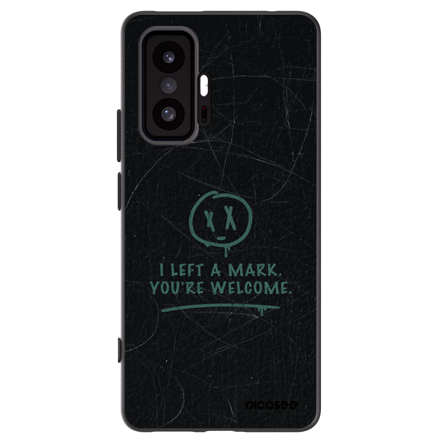 Picasee silikónový čierny obal pre Xiaomi 11T - LEFT A MARK