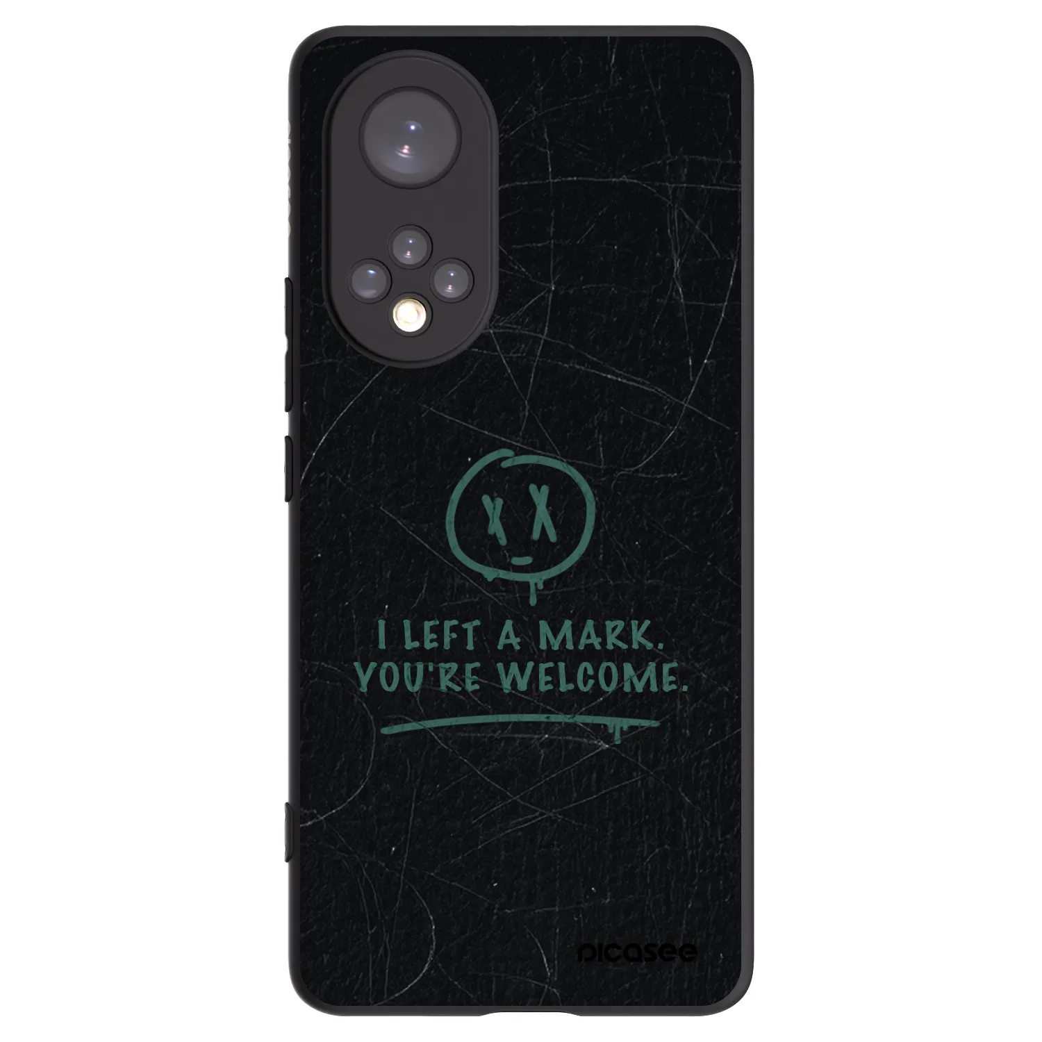 Picasee silikónový čierny obal pre Huawei Nova 9 - LEFT A MARK