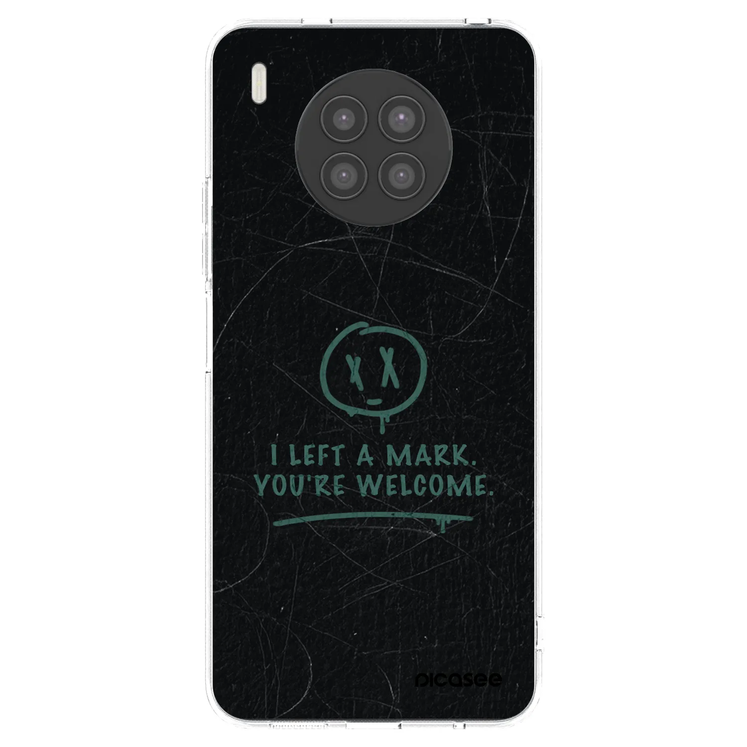Picasee silikónový prehľadný obal pre Huawei Nova 8i - LEFT A MARK