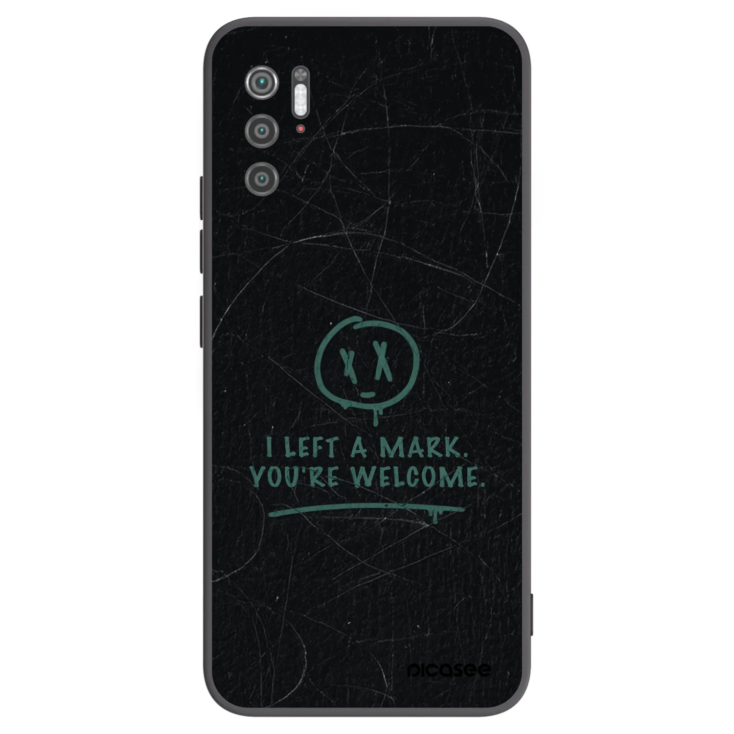 Picasee silikónový čierny obal pre Xiaomi Poco M3 Pro 5G - LEFT A MARK