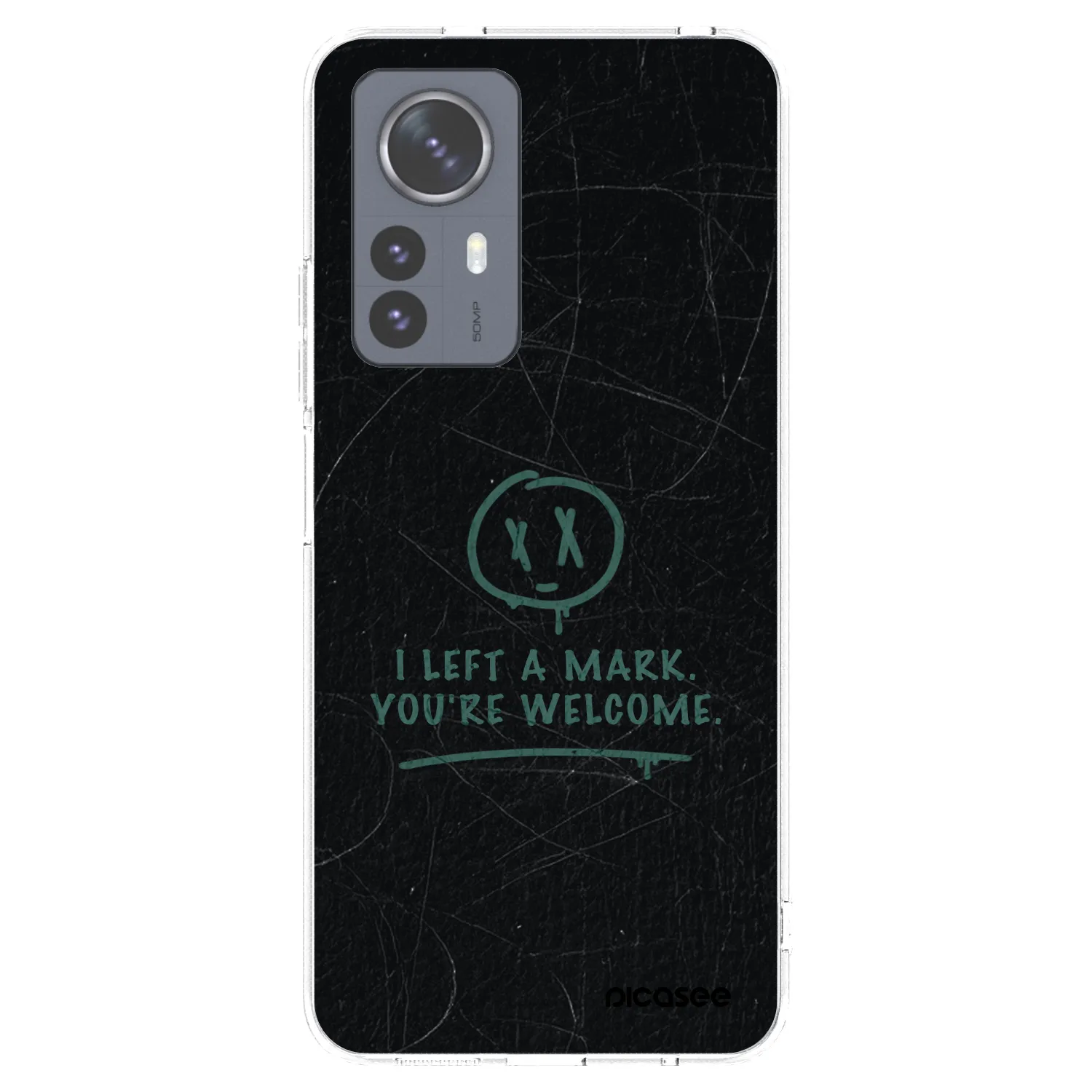 Picasee silikónový prehľadný obal pre Xiaomi 12 Pro - LEFT A MARK