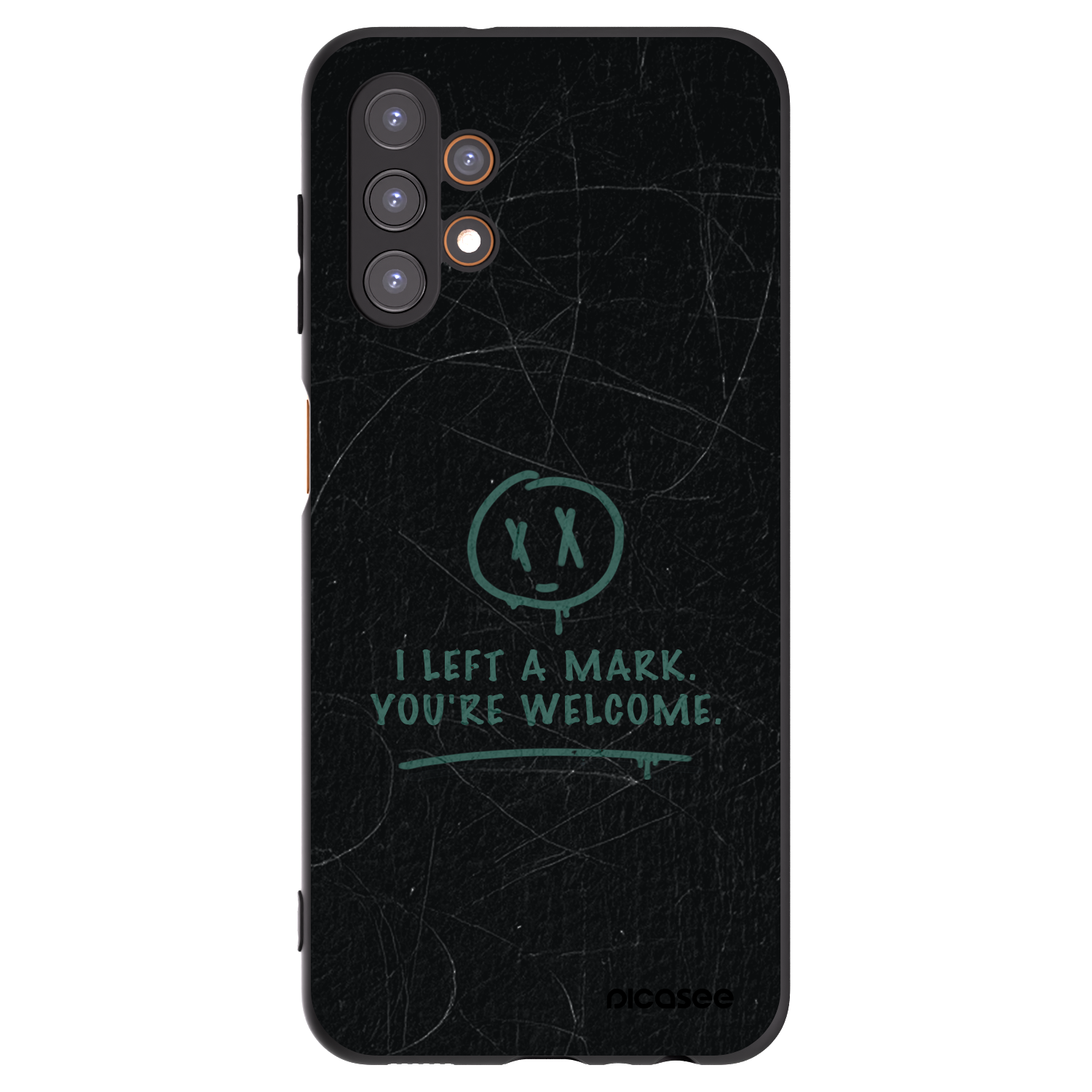 Picasee silikónový čierny obal pre Samsung Galaxy A13 4G A135 - LEFT A MARK